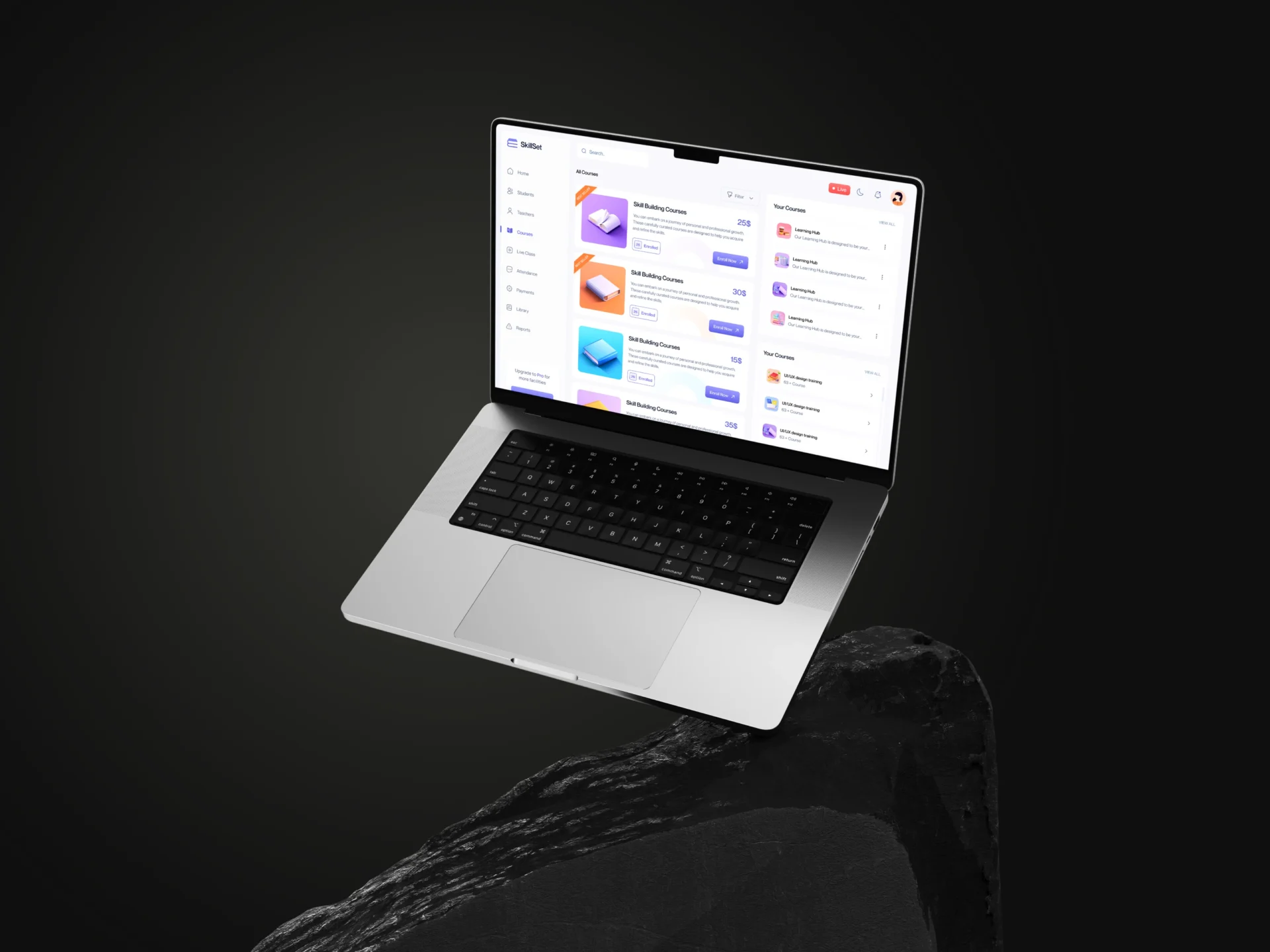 SaaS Web App – Online Course Platform